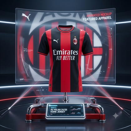 AC Milan 2026/27 official home kit (MASTER EDITION)
